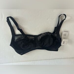 Chantelle Black Sheer Underwire Bra